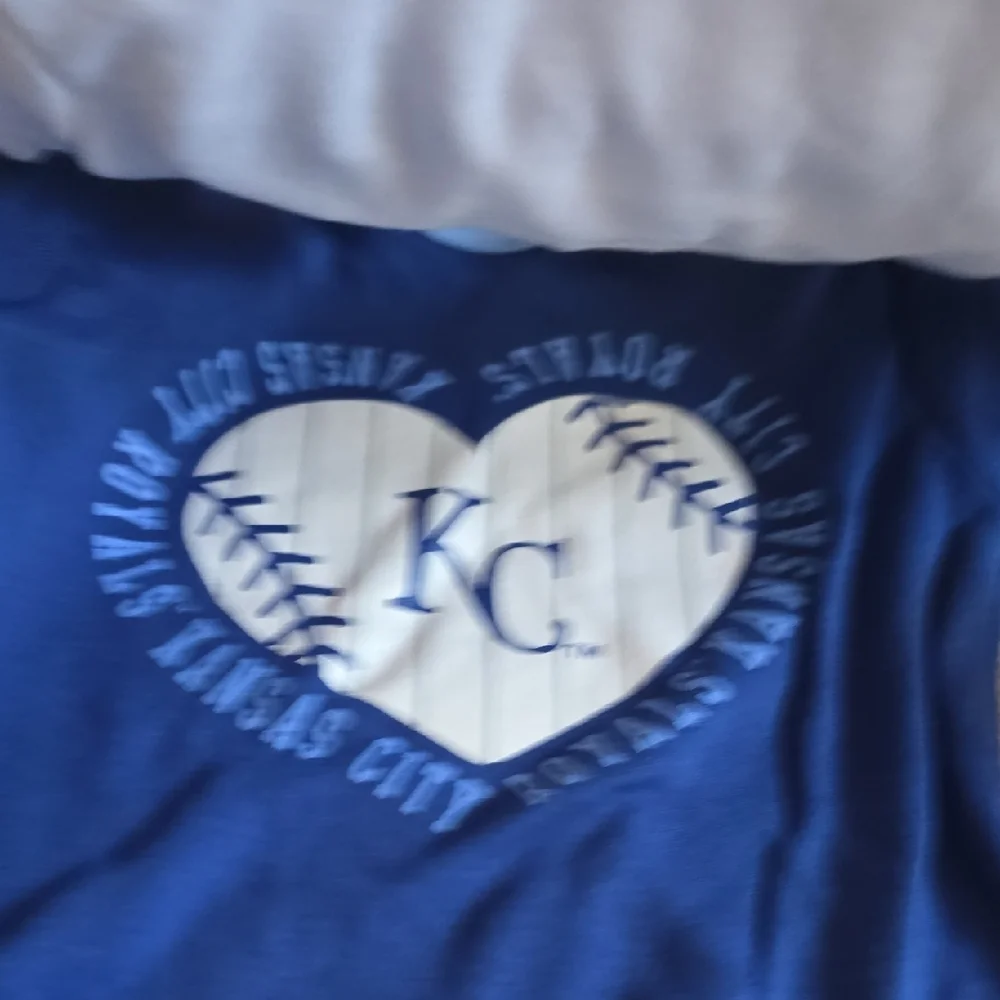 MLB Kansas City Three-Pack Baby Girls' Blue & White Love Bodysuits
